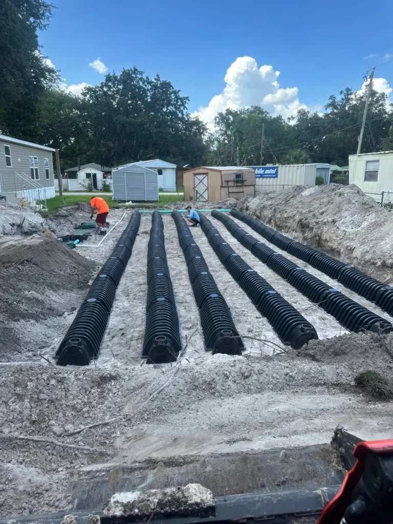 Drainfield repairs